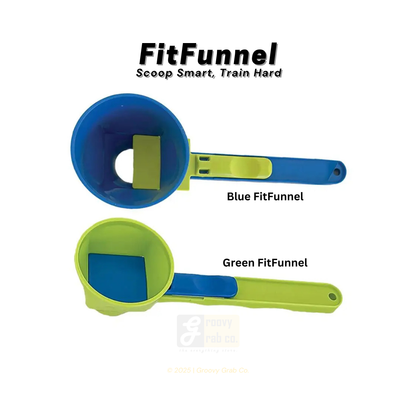 FitFunnel™ - Scoop Smart & Train Hard, The No Spill Scoop